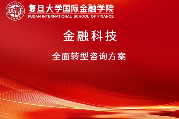 金融科技全面转型咨询方案