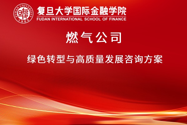 燃气公司绿色转型与高质量发展咨询方案