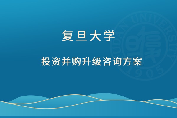 投资并购升级咨询方案