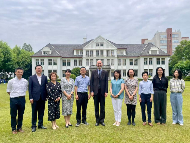 英国埃克塞特大学代表团访问复旦大学,第1张 英国埃克塞特大学代表团访问复旦大学,英国埃克塞特大学代表团访问复旦大学,第1张